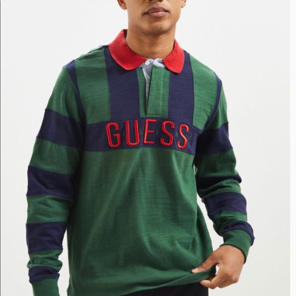 New Guess ‘81 Caleb Rugby Shirt - Picture 2 of 8